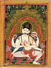 Leaves from an Ashtasahasrika Prajnaparamita Sutra (18 × 24 in Poster)