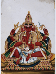 Ganesha - The Auspicious Remover of Obstacles (18 × 24 in Poster)
