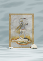 Kali in the Battlefield of Consciousness – Kangra School Masterpiece (A3 Poster)