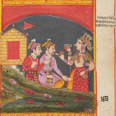 Legend of Durga – Royal Encounter at the River (14×14 Poster)