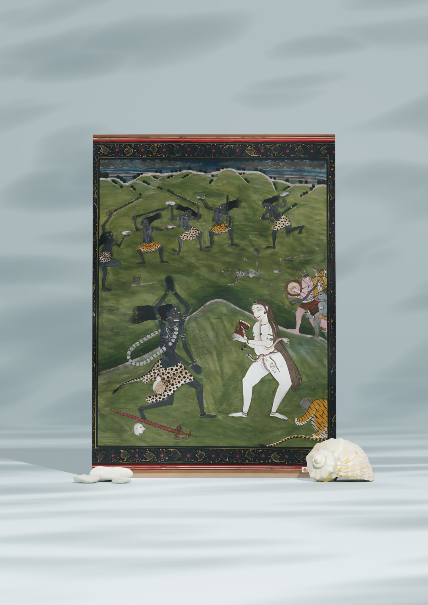 Rudra Tandava – Shiva’s Cosmic Dance in the Wilderness (A3 Poster)