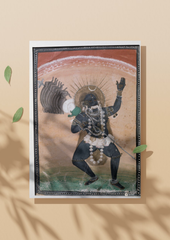 Goddess Kali – The Fierce Smile of Liberation (A3 Poster)