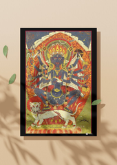 Goddess Kali – The Flaming Force of Liberation (A3 Poster)