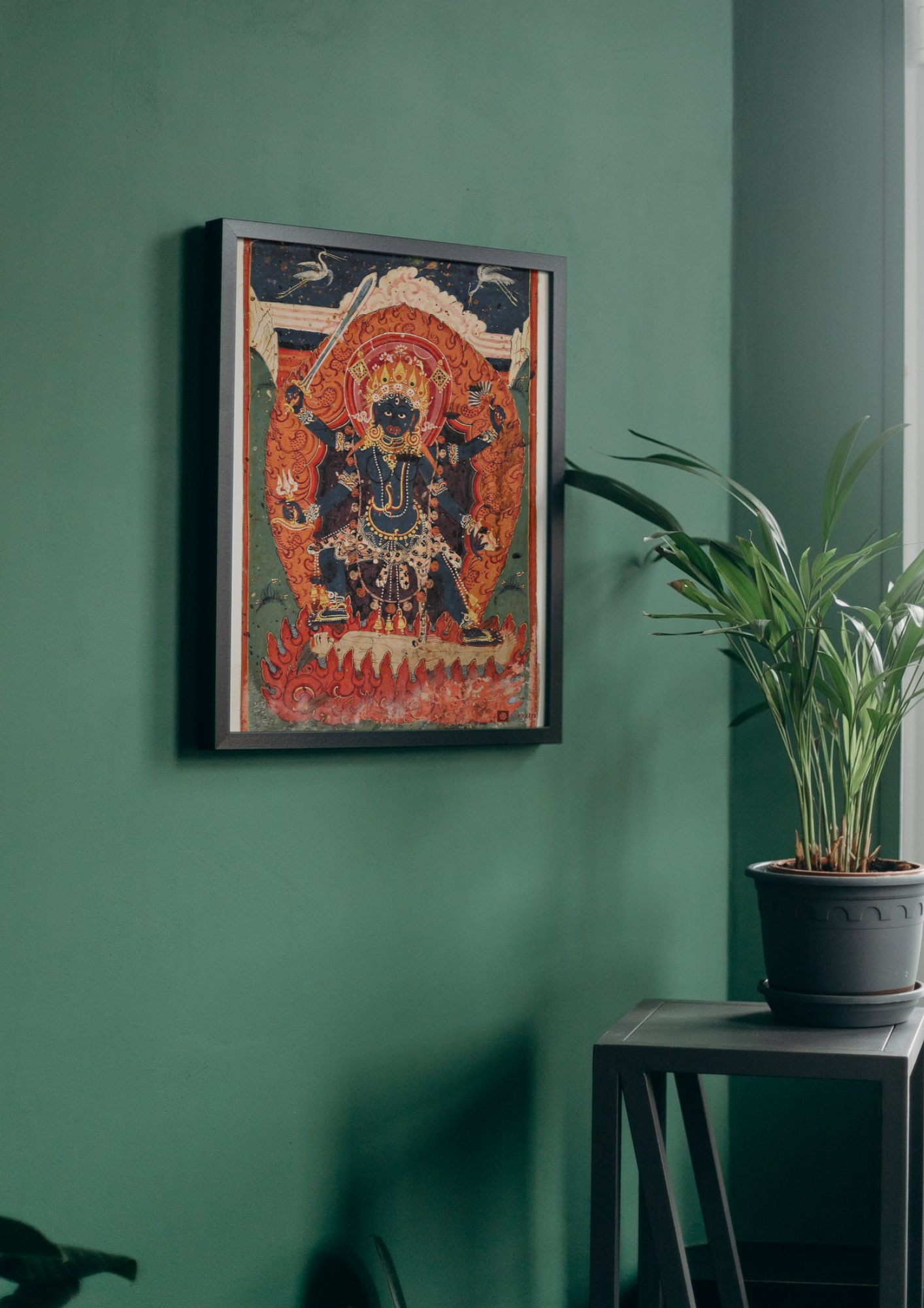 Ugratara – The Fierce Compassion of the Void (A3 Poster)