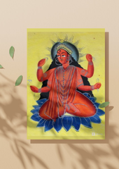 Matangi – Kalighat Painting Reprint (A3 Poster)
