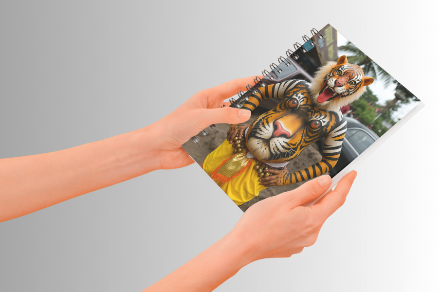 Puli Kali – The Dance of the Tiger (A5 Notepad)