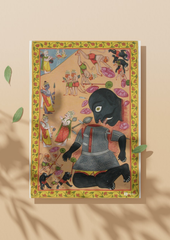 The Beheaded Giant – Vanara and Riksha Army in Battle (A3 Poster)