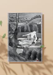 Parvati Resting on Shiva’s Lap – Divine Serenity (A3 Poster)