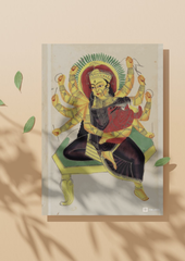 Parvati Nursing Ganesha – Kalighat Painting Reprint (A3 Poster)