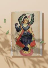 Krishnakali – Kalighat Painting Reprint (A3 Poster)
