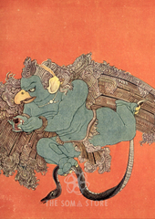 Garuda the Divine Sky Warrior – Bird of Vishnu & Protector of Dharma (A3 Poster)