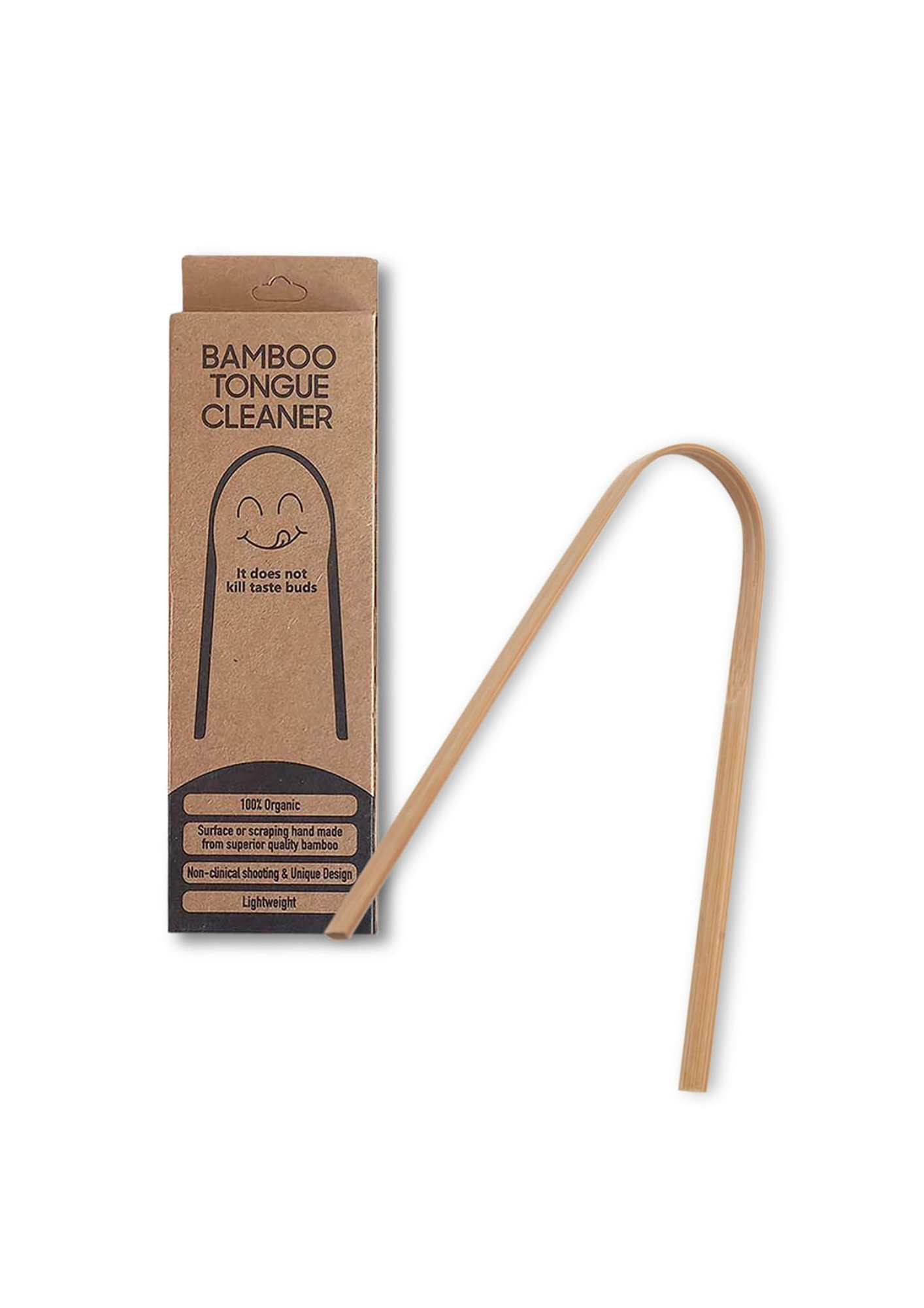 Bamboo Tongue Cleaner Set of 2