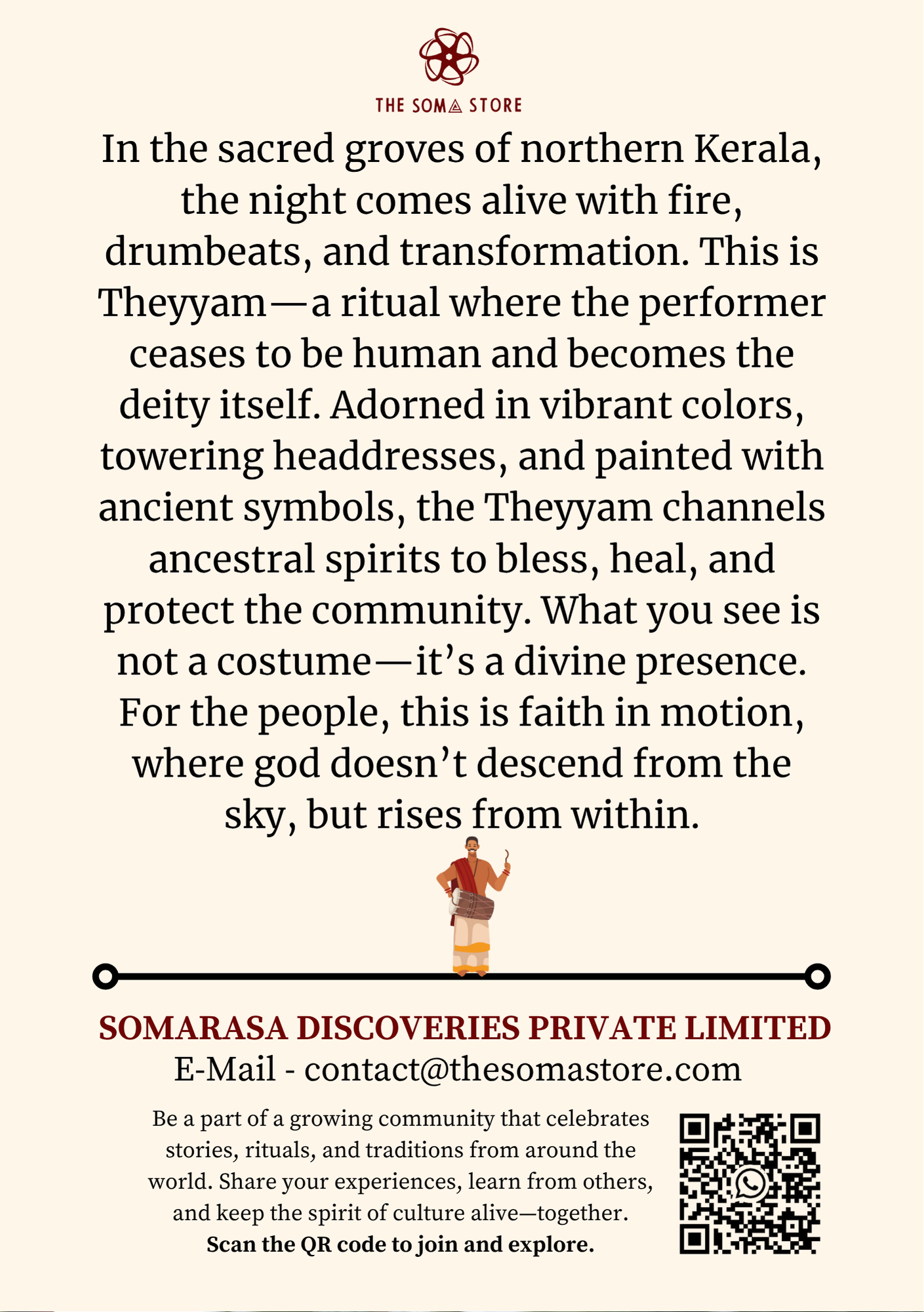 Theyyam – Flame of the Forest Divinity (A5 Notepad)