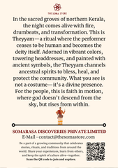 Theyyam – Flame of the Forest Divinity (A5 Notepad)