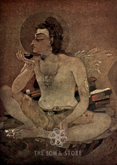 Shiva Drinks the Halahala – The Poison-Bearer of the Cosmos (A3 Poster)