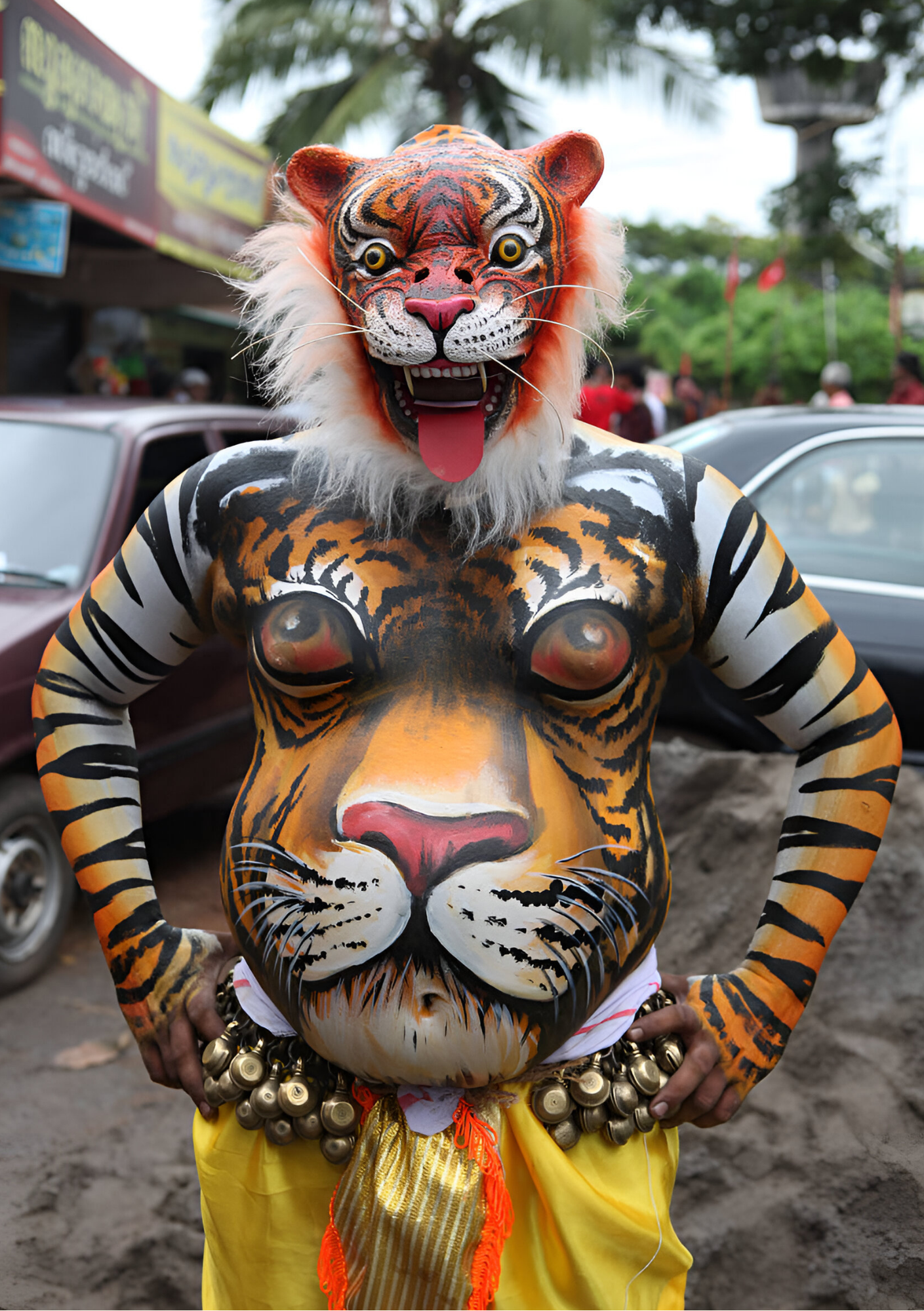 Puli Kali – The Dance of the Tiger (A5 Notepad)