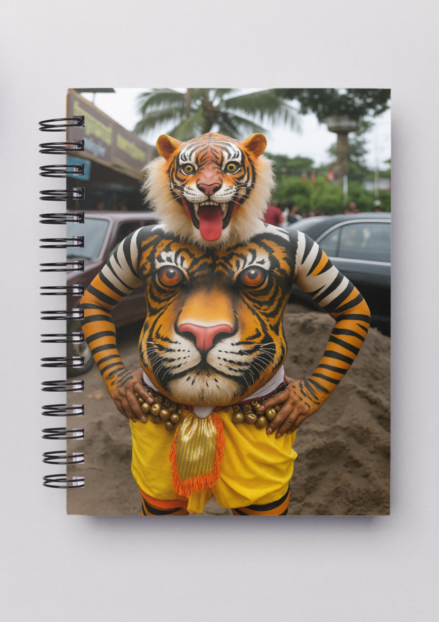 Puli Kali – The Dance of the Tiger (A5 Notepad)