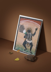 Goddess Kali – The Fierce Smile of Liberation (A3 Poster)