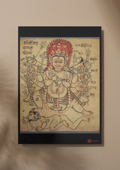 Bhairava – The Fierce Guardian of Wisdom and Liberation (A3 Poster)