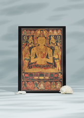 Vairochana as Vajrasattva – Embodiment of Enlightened Thunder (A3 Poster)