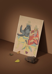 Vishnu and Lakshmi – Divine Union (A3 Poster)