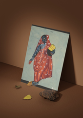 Mohini – Vishnu's Enchanting Form with the Nectar of Immortality (A3 Poster)