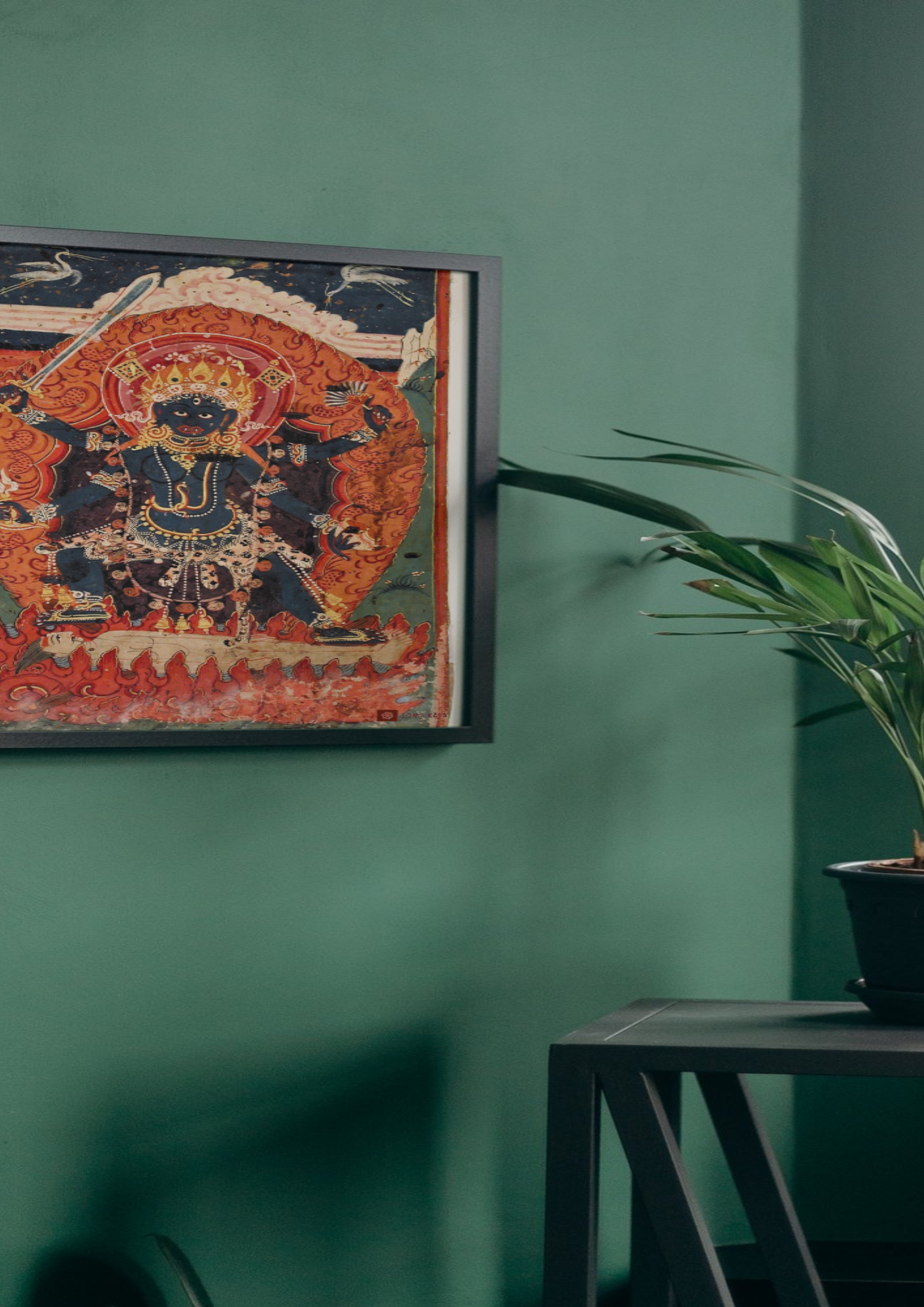 Ugratara – The Fierce Compassion of the Void (A3 Poster)