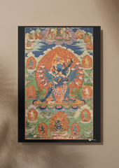 Hevajra with Nairatmya – Tantric Union of Compassion & Wisdom (A3 Poster)