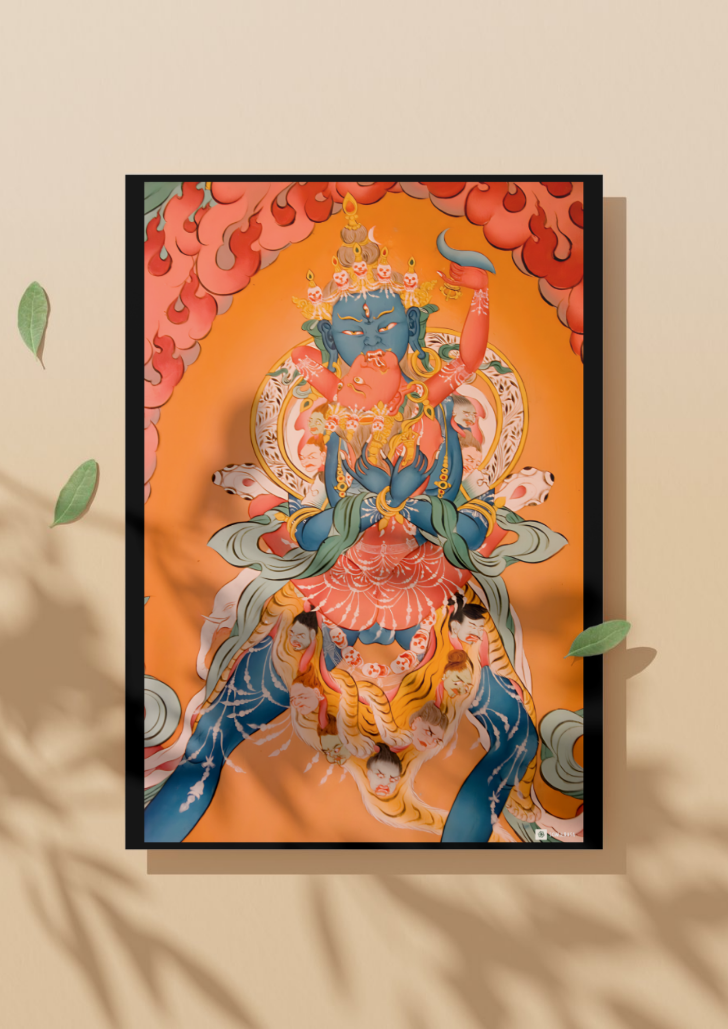 Yab Yum Union – Tantric Deity & Consort (A3 Poster)