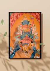 Yab Yum Union – Tantric Deity & Consort (A3 Poster)