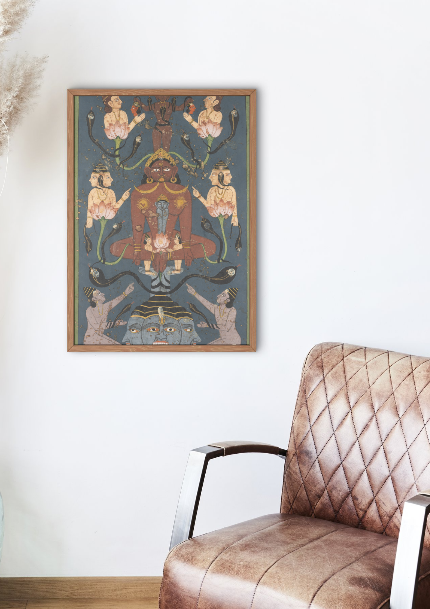 Tantric Union in Jain Vision – The Mystical Geometry of Consciousness (16x24 Poster)