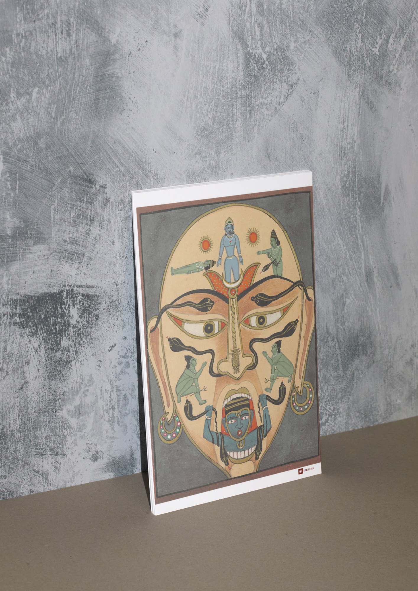 The Tantric Face – Gateway to Transformation & Inner Realms (A3 Poster)