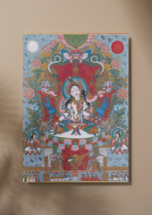 White Tara – The Goddess of Compassion and Longevity (A3 Poster)