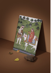 Shiva-Parvati with Ganesha – Sacred Family Harmony (A3 Poster)