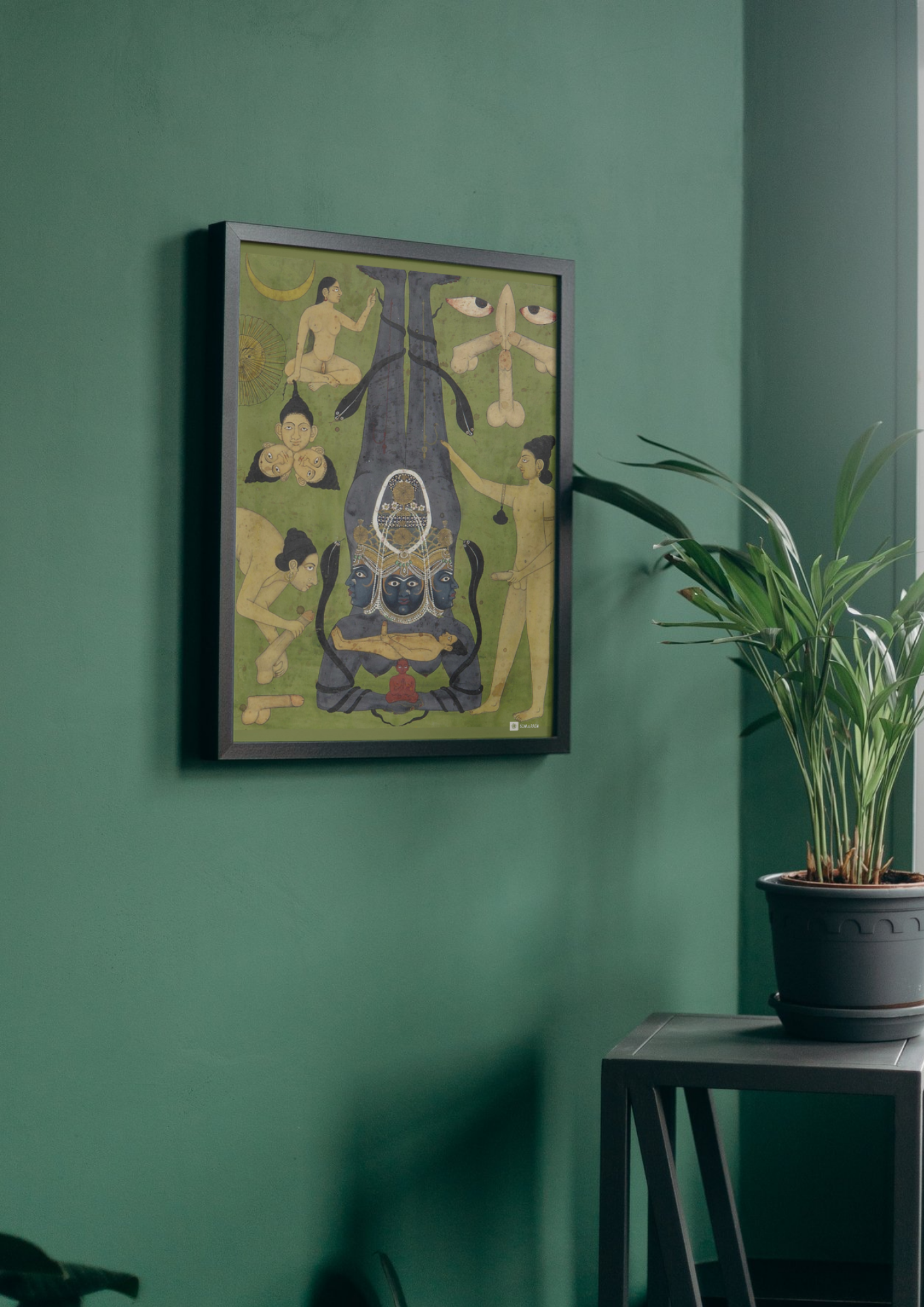 Tantric Shiva – The Cosmic Masculine Unbound (A3 Poster)