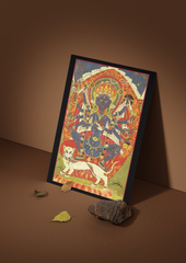 Goddess Kali – The Flaming Force of Liberation (A3 Poster)