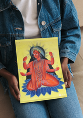 Matangi – Kalighat Painting Reprint (A3 Poster)
