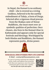 Living Goddess Kumari – Divine Power in Flesh (A5 Notepad)