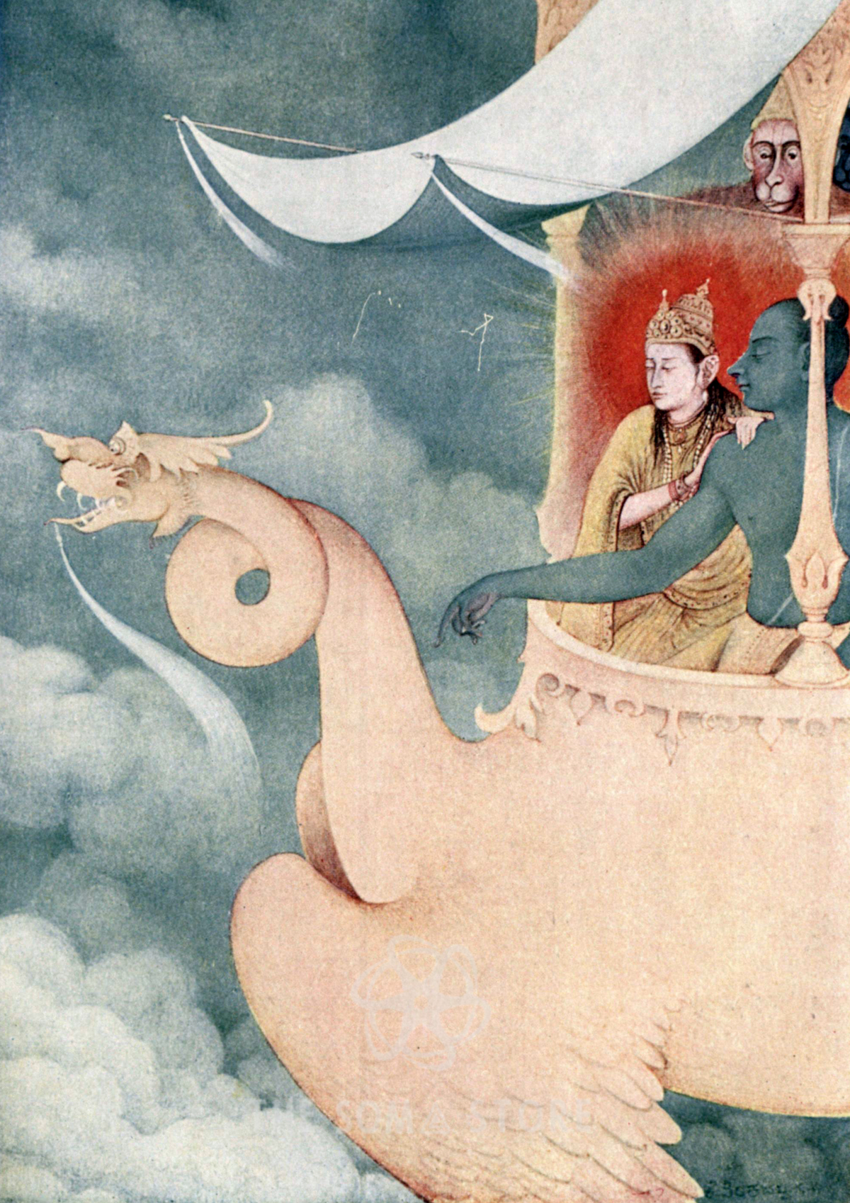 The Return of Rama – Vimana of Victory (A3 Poster)
