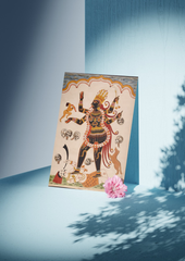 The Tantric Kali – Black Goddess of Liberation (A3 Poster)