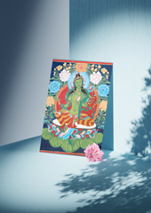 Green Tara – The Swift Liberator and Mother of All Buddhas (A3 Poster)