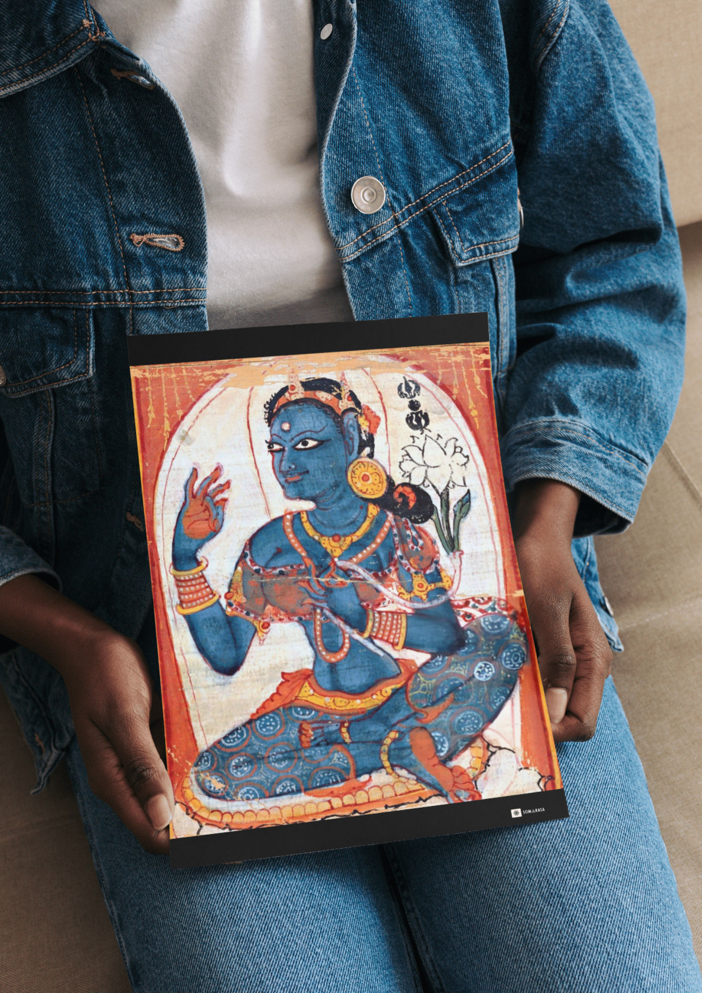 Bodhisattva of Transcendent Wisdom – Aṣṭasāhasrikā Prajñāpāramitā (A3 Poster)