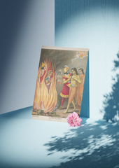 Sita's Agni Pariksha – A Trial of Purity and Devotion (A3 Poster)