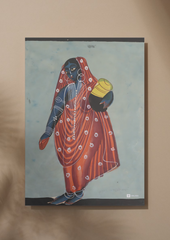 Mohini – Vishnu's Enchanting Form with the Nectar of Immortality (A3 Poster)