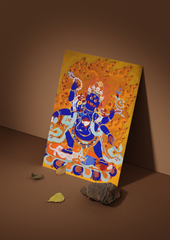 The Six-Armed Protector – Wrathful Guardian of the Dharma (A3 Poster)