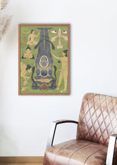 Tantric Shiva – The Cosmic Masculine Unbound (A3 Poster)