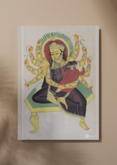 Parvati Nursing Ganesha – Kalighat Painting Reprint (A3 Poster)