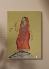Brahmani – Kalighat Painting Reprint (A3 Poster)