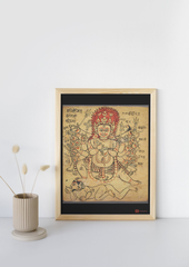Bhairava – The Fierce Guardian of Wisdom and Liberation (A3 Poster)