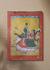 Lakshminarayan – Vishnu and Lakshmi Seated on a Lotus (A3 Poster)
